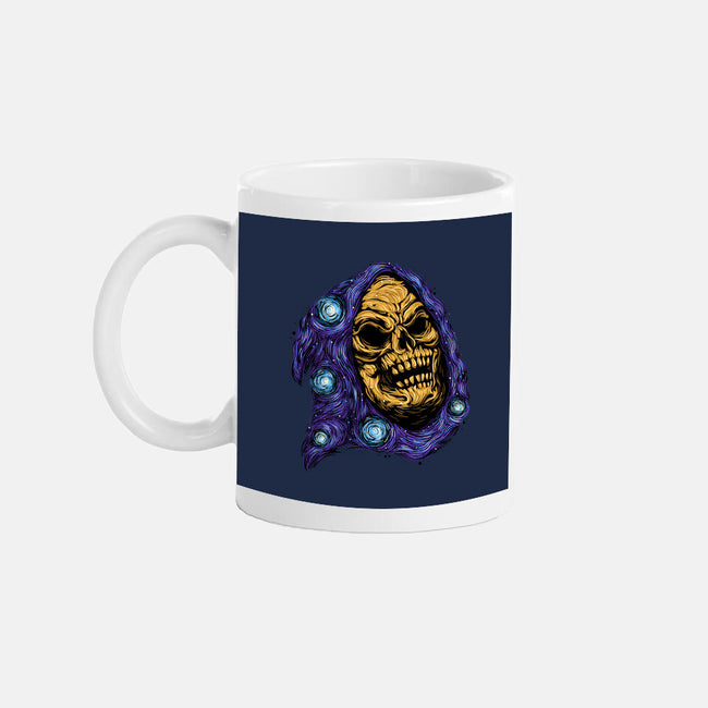 Starry Night Of Doom-None-Mug-Drinkware-glitchygorilla