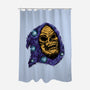Starry Night Of Doom-None-Polyester-Shower Curtain-glitchygorilla
