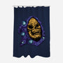 Starry Night Of Doom-None-Polyester-Shower Curtain-glitchygorilla