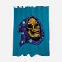 Starry Night Of Doom-None-Polyester-Shower Curtain-glitchygorilla