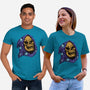 Starry Night Of Doom-Unisex-Basic-Tee-glitchygorilla