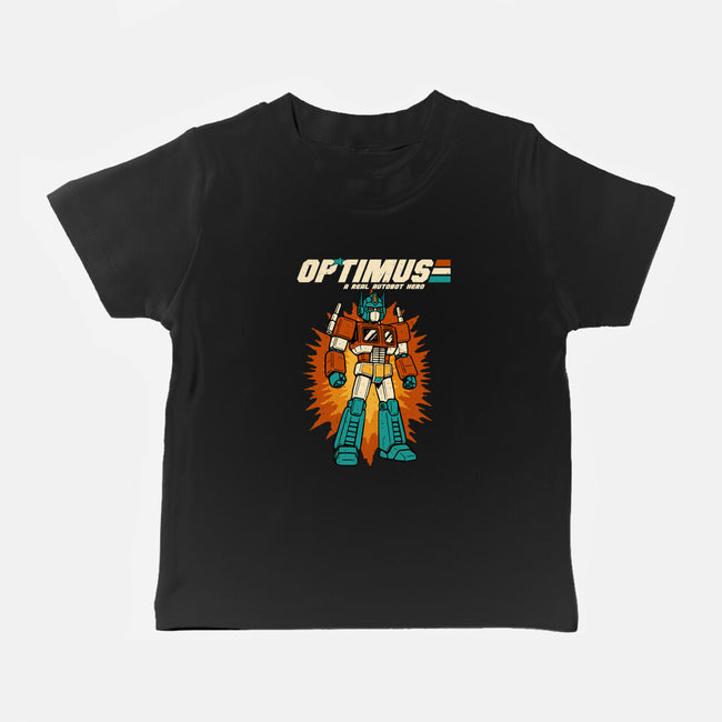 A Real Autobot Hero-Baby-Basic-Tee-Melonseta