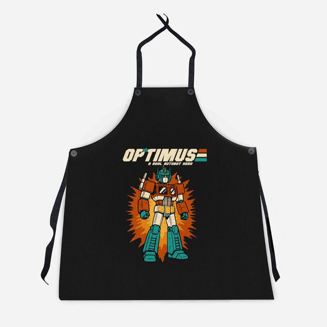 A Real Autobot Hero-Unisex-Kitchen-Apron-Melonseta