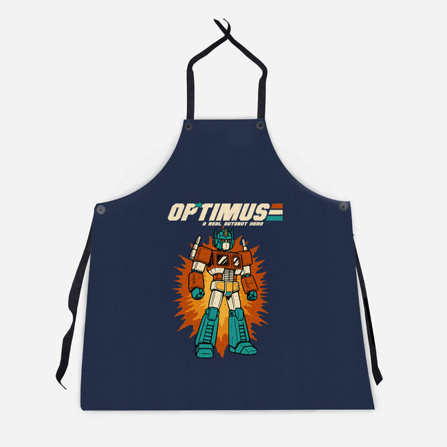 A Real Autobot Hero-Unisex-Kitchen-Apron-Melonseta