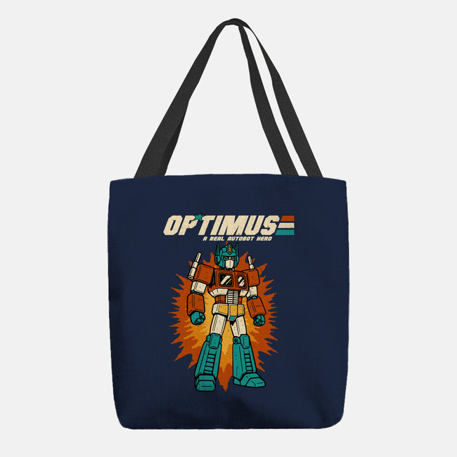 A Real Autobot Hero-None-Basic Tote-Bag-Melonseta