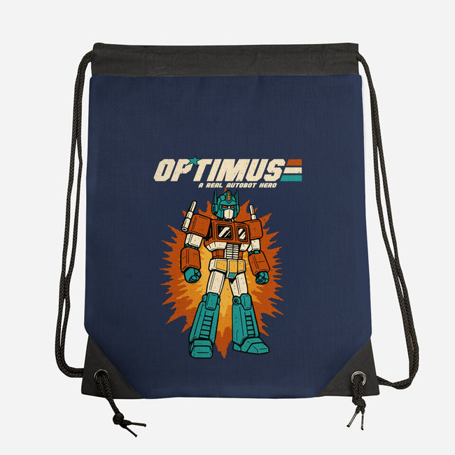A Real Autobot Hero-None-Drawstring-Bag-Melonseta