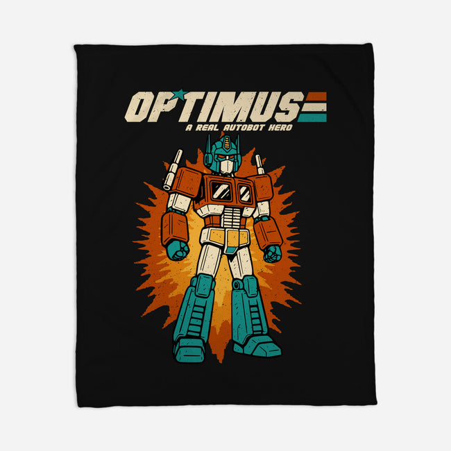 A Real Autobot Hero-None-Fleece-Blanket-Melonseta
