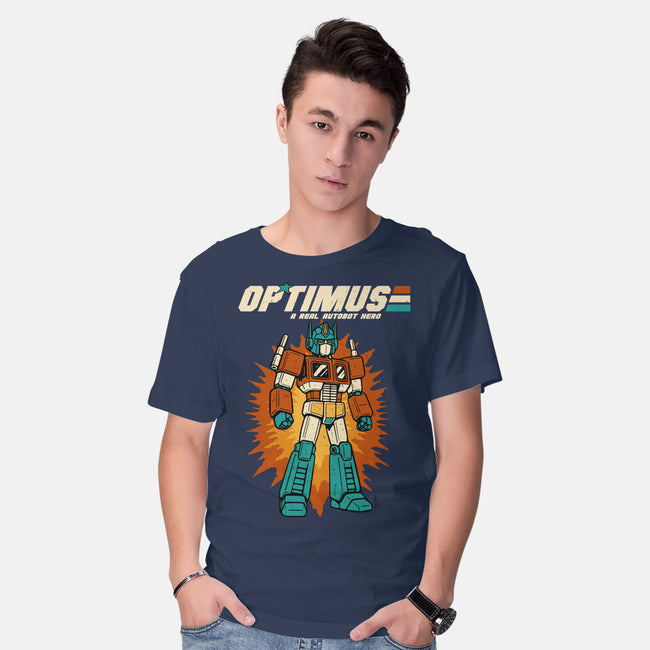 A Real Autobot Hero-Mens-Basic-Tee-Melonseta