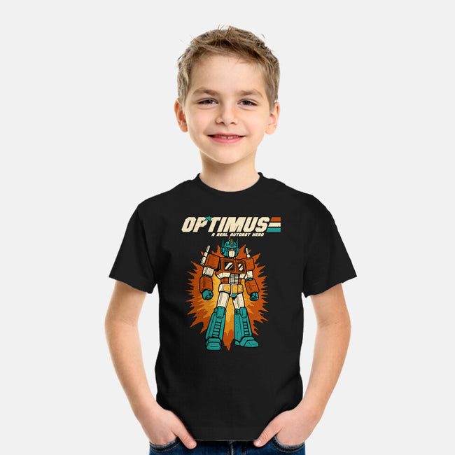 A Real Autobot Hero-Youth-Basic-Tee-Melonseta