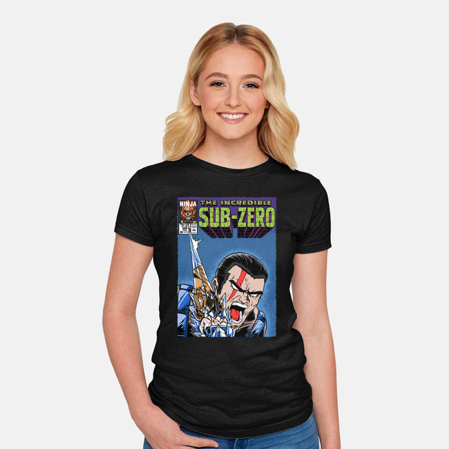 The Incredible Sub-Zero-Womens-Fitted-Tee-joerawks
