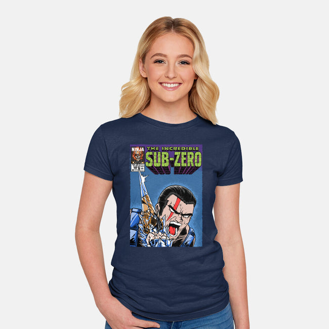 The Incredible Sub-Zero-Womens-Fitted-Tee-joerawks