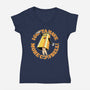 I Gotta Have More Cowbell-Womens-V-Neck-Tee-boltfromtheblue