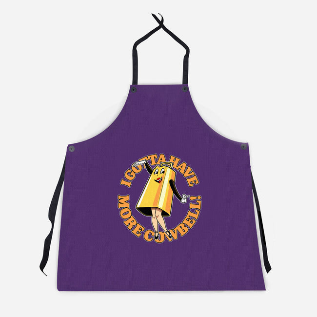 I Gotta Have More Cowbell-Unisex-Kitchen-Apron-boltfromtheblue