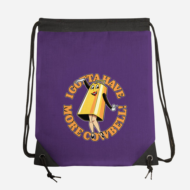 I Gotta Have More Cowbell-None-Drawstring-Bag-boltfromtheblue