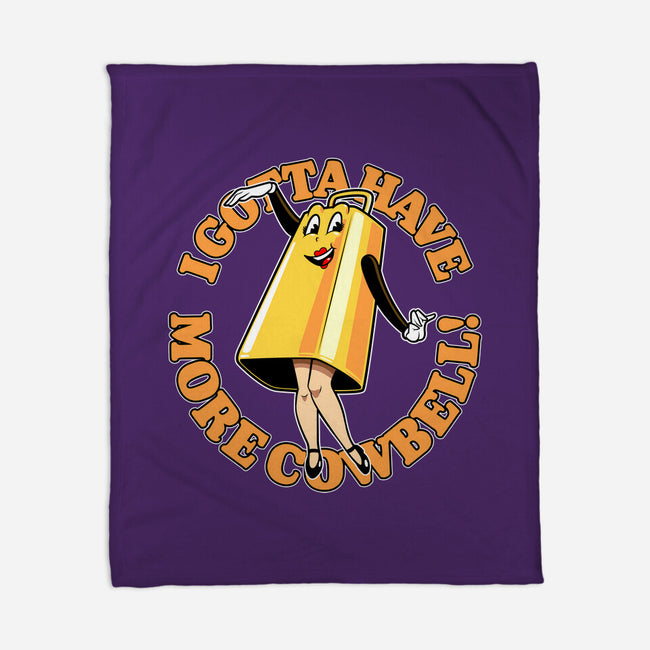I Gotta Have More Cowbell-None-Fleece-Blanket-boltfromtheblue