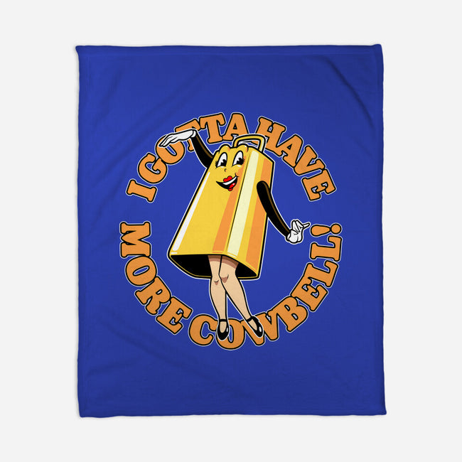 I Gotta Have More Cowbell-None-Fleece-Blanket-boltfromtheblue