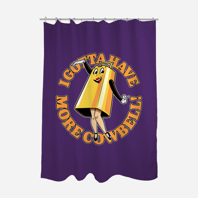I Gotta Have More Cowbell-None-Polyester-Shower Curtain-boltfromtheblue