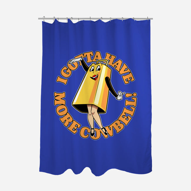 I Gotta Have More Cowbell-None-Polyester-Shower Curtain-boltfromtheblue