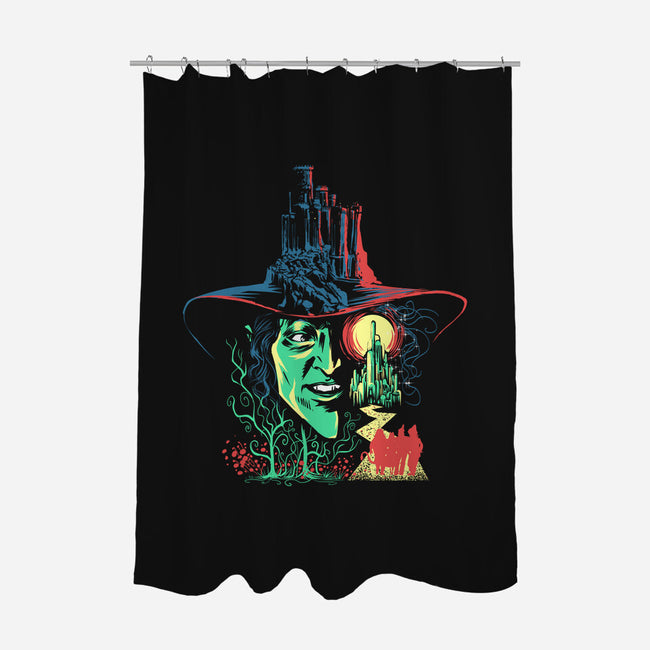 Pieces Of Oz-None-Polyester-Shower Curtain-zascanauta