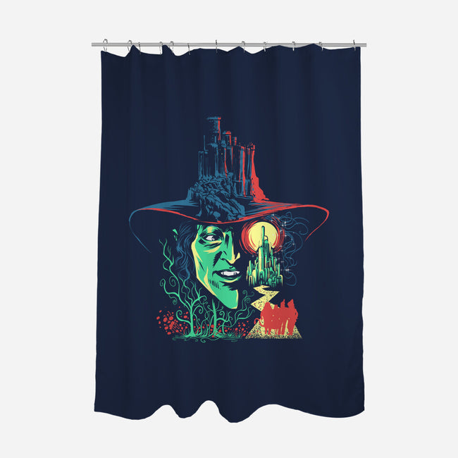 Pieces Of Oz-None-Polyester-Shower Curtain-zascanauta