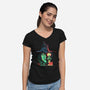 Pieces Of Oz-Womens-V-Neck-Tee-zascanauta