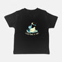 Everything Is Fine Shark Attack-Baby-Basic-Tee-tobefonseca