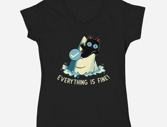 Everything Is Fine Shark Attack