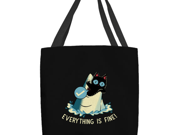 Everything Is Fine Shark Attack