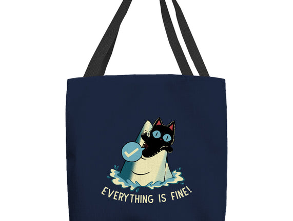 Everything Is Fine Shark Attack
