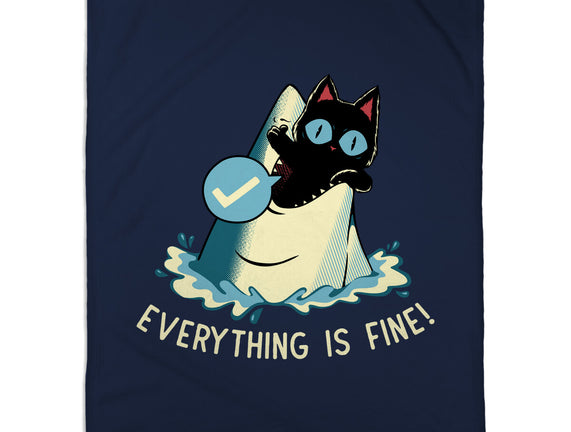 Everything Is Fine Shark Attack