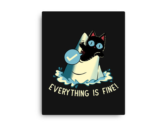 Everything Is Fine Shark Attack