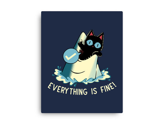 Everything Is Fine Shark Attack