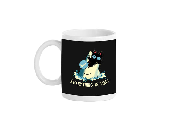 Everything Is Fine Shark Attack