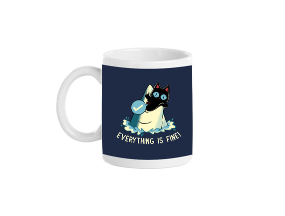 Everything Is Fine Shark Attack