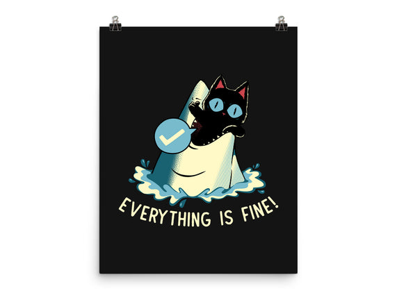 Everything Is Fine Shark Attack