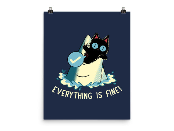 Everything Is Fine Shark Attack