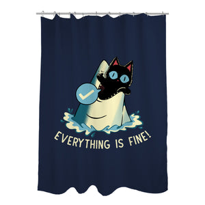 Everything Is Fine Shark Attack