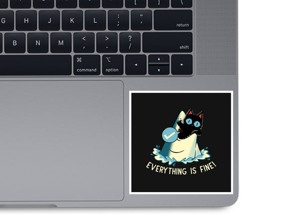 Everything Is Fine Shark Attack