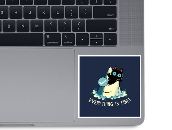 Everything Is Fine Shark Attack