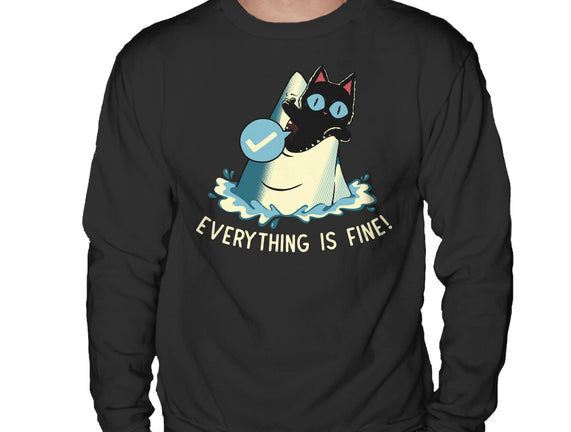 Everything Is Fine Shark Attack