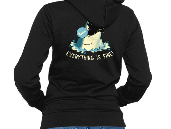 Everything Is Fine Shark Attack