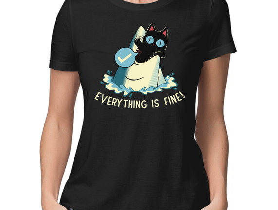 Everything Is Fine Shark Attack