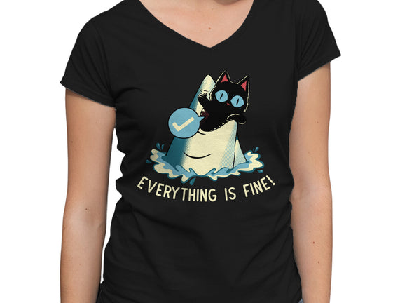 Everything Is Fine Shark Attack