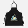 Everything Is Fine Shark Attack-Unisex-Kitchen-Apron-tobefonseca