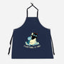 Everything Is Fine Shark Attack-Unisex-Kitchen-Apron-tobefonseca
