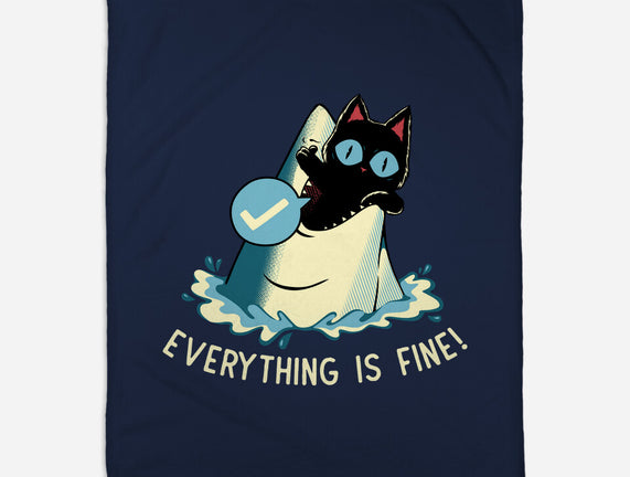 Everything Is Fine Shark Attack