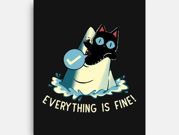 Everything Is Fine Shark Attack
