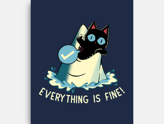 Everything Is Fine Shark Attack