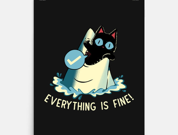 Everything Is Fine Shark Attack