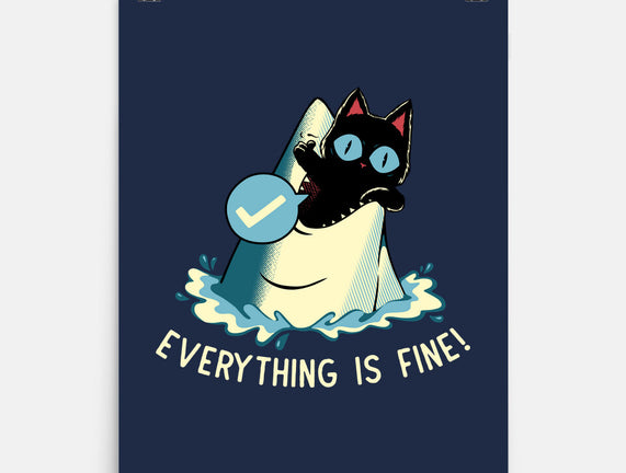 Everything Is Fine Shark Attack